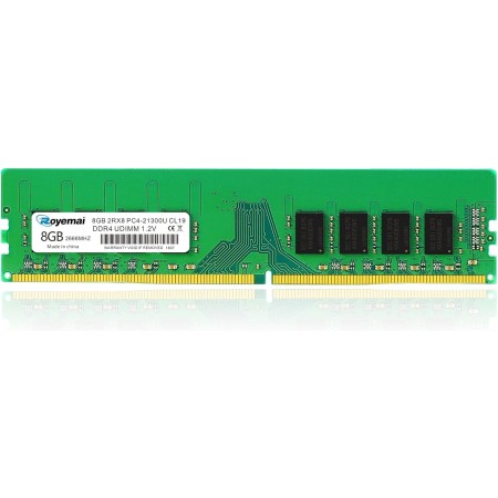 DUOMEIQI Memoria RAM de 8 GB, DDR4, PC4-21300U, 2666 MHz, 288 PIN UDIMM, 1,2 V, CL19, 2Rx8, Desktop RAM, módulo de memoria