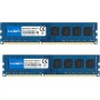 TECMIYO 8GB Kit(2x4GB) DDR3 PC3-12800U DDR3 1600MHz 8GB Memoria RAM CL11 1.5V 240Pin Non-ECC Unbuffered UDIMM Módulo de Memoria