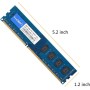 TECMIYO 8GB Kit(2x4GB) DDR3 PC3-12800U DDR3 1600MHz 8GB Memoria RAM CL11 1.5V 240Pin Non-ECC Unbuffered UDIMM Módulo de Memoria