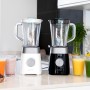 Cecotec Batidora de Vaso Power Black Titanium 2500MAX Smart. 2500W Maxima Potencia, Jarra Termorresistente 1,8L, 3 Programas,