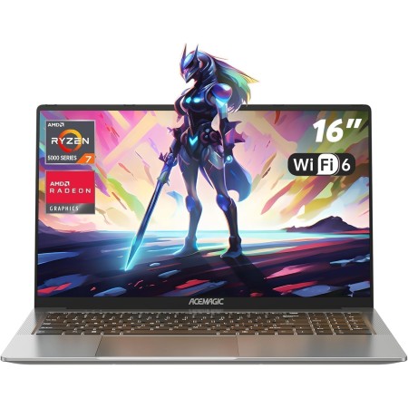 ACEMAGIC 2025 Ordenador Portátil In-Tel Twin Lake-N150 hasta 3.6Ghz (Supera al N5095/N4500) 16GB RAM (hasta 16GB 3200MHz) 512GB