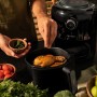 Cecotec Freidora de Aire sin Aceite de 2,5 L - Air Fryer Cecofry Pixel 2500. 1200 W, Dietética, Manual y Compacta, Temporizador,