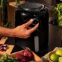 Cecotec Freidora de Aire sin Aceite de 2,5 L - Air Fryer Cecofry Pixel 2500. 1200 W, Dietética, Manual y Compacta, Temporizador,