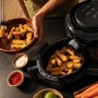 Cecotec Freidora de Aire sin Aceite de 2,5 L - Air Fryer Cecofry Pixel 2500. 1200 W, Dietética, Manual y Compacta, Temporizador,
