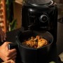 Cecotec Freidora de Aire sin Aceite de 2,5 L - Air Fryer Cecofry Pixel 2500. 1200 W, Dietética, Manual y Compacta, Temporizador,