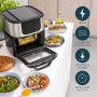 Princess Freidora sin Aceite y Horno de Aire Caliente con Cesta Giratoria – 11 litros – Multifunción – Accesorios Incluidos – 10