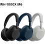 Sony WH-1000XM6 Auriculares Bluetooth inalámbricos con Noise Cancelling, Sonido de Alta resolución, cómodos, diseño Plegable,