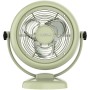 Cecotec Ventilador de Pie Retro EnergySilence 250 ClassicStyle Beige. 25W, Diámetro de 10", 3 Aspas Aerodinámicas, Inclinación