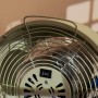 Cecotec Ventilador de Pie Retro EnergySilence 250 ClassicStyle Beige. 25W, Diámetro de 10", 3 Aspas Aerodinámicas, Inclinación