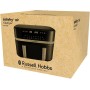 Russell Hobbs freidora de aire, freidora sin aceite, doble cesta 9 l, Air Fryer, ruido reducido, 9 programas, Rapid Air, máx.