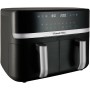 Russell Hobbs freidora de aire, freidora sin aceite, doble cesta 9 l, Air Fryer, ruido reducido, 9 programas, Rapid Air, máx.