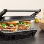 Cecotec Parrilla Eléctrica Rock'Ngrill 1500 Rapid, 1500 W, Revestimiento de Piedra Rockstone, Placa Superior Adaptable en