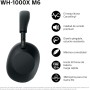 Sony WH-1000XM6 Auriculares Bluetooth inalámbricos con Noise Cancelling, Sonido de Alta resolución, cómodos, diseño Plegable,