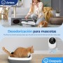 Generador de Ozono Purificador de aire, 200mg/h Mini Generador de Ozono Esterilizador, Ionizador de Aire Desodorizador para