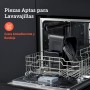 Cosori Freidora de Aire 5.5L Interior Metálico Real, Air Fryer Diseño Antióxido, Tecnología Calefacción Uniforme, 100 Recetas,