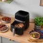 Russell Hobbs freidora de aire, freidora sin aceite de 4.3 l, Air Fryer, 9 programas, máx. 200 °C, Rapid Air, táctil, asar,