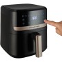 Russell Hobbs freidora de aire, freidora sin aceite de 4.3 l, Air Fryer, 9 programas, máx. 200 °C, Rapid Air, táctil, asar,