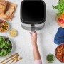 Russell Hobbs freidora de aire, freidora sin aceite de 4.3 l, Air Fryer, 9 programas, máx. 200 °C, Rapid Air, táctil, asar,