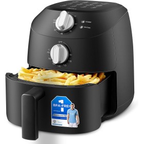 Midea Heißluftfritteuse 2L Freidora de aire de 1150 W, Frittieren ohne Cerveza, HeißlufFritteusen, Automatische Abschalt