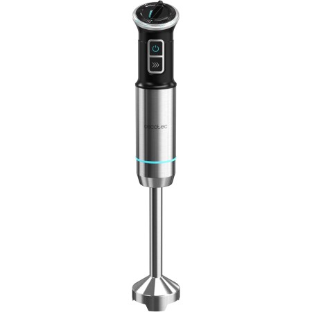 Cecotec Batidora de mano Power TitanBlack 1200 XL. 1200 W, Tecnología CrossBlades con cuchillas de 4 hojas, Pie XL, Campana