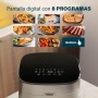 Princess freidora de aire - Dos resistencias - Libre de BPA y de PFAS - XXL - 8 L - Programas pregrabados - Temperatura