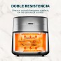 Princess freidora de aire - Dos resistencias - Libre de BPA y de PFAS - XXL - 8 L - Programas pregrabados - Temperatura