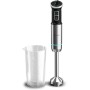 Cecotec Batidora de mano Power TitanBlack 1200 XL. 1200 W, Tecnología CrossBlades con cuchillas de 4 hojas, Pie XL, Campana