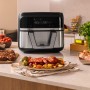 Cecotec Freidora de Aire sin Aceite - 9L Divisible en 2 - Air Fryer Cecofry Dual 9000. 2850W, Dietética y Digital, Panel Táctil,