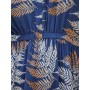 CUPSHE Vestido, Cuello en V, Cintura elástica, Juego de Tapa de Manga Corta, Vestido de Longitud Media. para Mujer