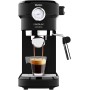Cecotec Cafetera Express Cafelizzia 790 Steel para Espressos y Cappuccinos. 1350 W, Brazo portafiltros con Doble Salida y Dos
