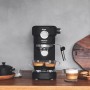 Cecotec Cafetera Express Cafelizzia 790 Steel para Espressos y Cappuccinos. 1350 W, Brazo portafiltros con Doble Salida y Dos