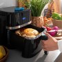 Cecotec Freidora de Aire sin Aceite de 5 L con Ventana Air Fryer Cecofry Antique 5000 Window. 1500 W, Digital, Área de Cocinado