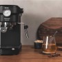 Cecotec Cafetera Express Cafelizzia 790 Steel para Espressos y Cappuccinos. 1350 W, Brazo portafiltros con Doble Salida y Dos