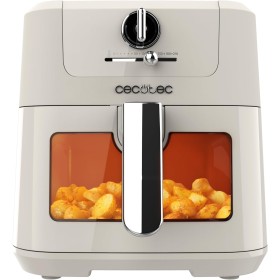 Cecotec Freidora de Aire sin Aceite de 5 L con Ventana Air Fryer Cecofry Antique 5000 Window. 1500 W, Digital, Área de Cocinado