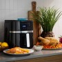 Cecotec Freidora de Aire sin Aceite de 5 L con Ventana Air Fryer Cecofry Antique 5000 Window. 1500 W, Digital, Área de Cocinado