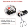 RUNCCI-YUN 20m Cable Extensión Tira LED Cable de Conexión DC 12V Cinta LED 2 Pin Cable Conector Banda LED Separable Extensio,