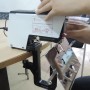 Grapadora rápida manual eléctrica Grapadora de libros de 2 a 30 hojas con pedal, rápida 106 Actualización Grapadora de caballete