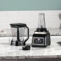 Ninja Batidora de vaso 2 en 1, 1200 W, 3 programas automáticos, 4 ajustes manuales, tecnología Auto-iQ, Jarra de 2,1 l y vaso de