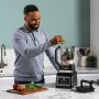 Ninja Batidora de vaso 2 en 1, 1200 W, 3 programas automáticos, 4 ajustes manuales, tecnología Auto-iQ, Jarra de 2,1 l y vaso de