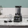 Ninja Batidora de vaso 2 en 1, 1200 W, 3 programas automáticos, 4 ajustes manuales, tecnología Auto-iQ, Jarra de 2,1 l y vaso de