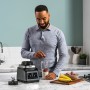 Ninja Batidora de vaso 2 en 1, 1200 W, 3 programas automáticos, 4 ajustes manuales, tecnología Auto-iQ, Jarra de 2,1 l y vaso de
