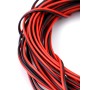QWORK® 22AWG Cable Electronica,10 Metros Cable De Alambre Rojo Negro De 2 Núcleos, Cable Electrico De Extensión, Para Tira De