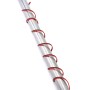 QWORK® 22AWG Cable Electronica,10 Metros Cable De Alambre Rojo Negro De 2 Núcleos, Cable Electrico De Extensión, Para Tira De