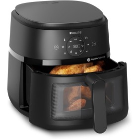 Philips Airfryer serie 2000 6,2L - 1700W de Potencia, Ventana transparente, Tecnología RapidAir, Pantalla táctil digital, 13