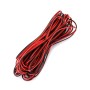 QWORK® 22AWG Cable Electronica,10 Metros Cable De Alambre Rojo Negro De 2 Núcleos, Cable Electrico De Extensión, Para Tira De