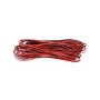 QWORK® 22AWG Cable Electronica,10 Metros Cable De Alambre Rojo Negro De 2 Núcleos, Cable Electrico De Extensión, Para Tira De