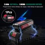 Taladro Atornillador Brushless 18V, HYCHIKA Taladro Percutor, Batería 2.0Ah con 60Nm, 53 Accesorios, 21+3 Ajustes, Cargador