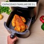 Moulinex Easy Fry Max 5L – Freidora aire para cocinar en poco tiempo, ahorro energético hasta 70%, panel control intuitivo, 10