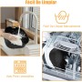 23cm Molde Silicona Freidora de Aire, 2PCS Caliente Air Fryer Accesorios Para Cosori 5,5L/6L/6,L, Philips Série 2000 6.2L
