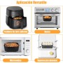 23cm Molde Silicona Freidora de Aire, 2PCS Caliente Air Fryer Accesorios Para Cosori 5,5L/6L/6,L, Philips Série 2000 6.2L